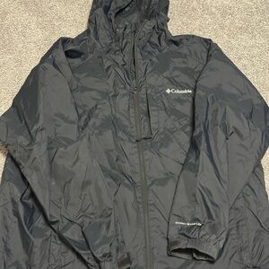 Columbia Men's Black Omni-Shield Windbreaker
